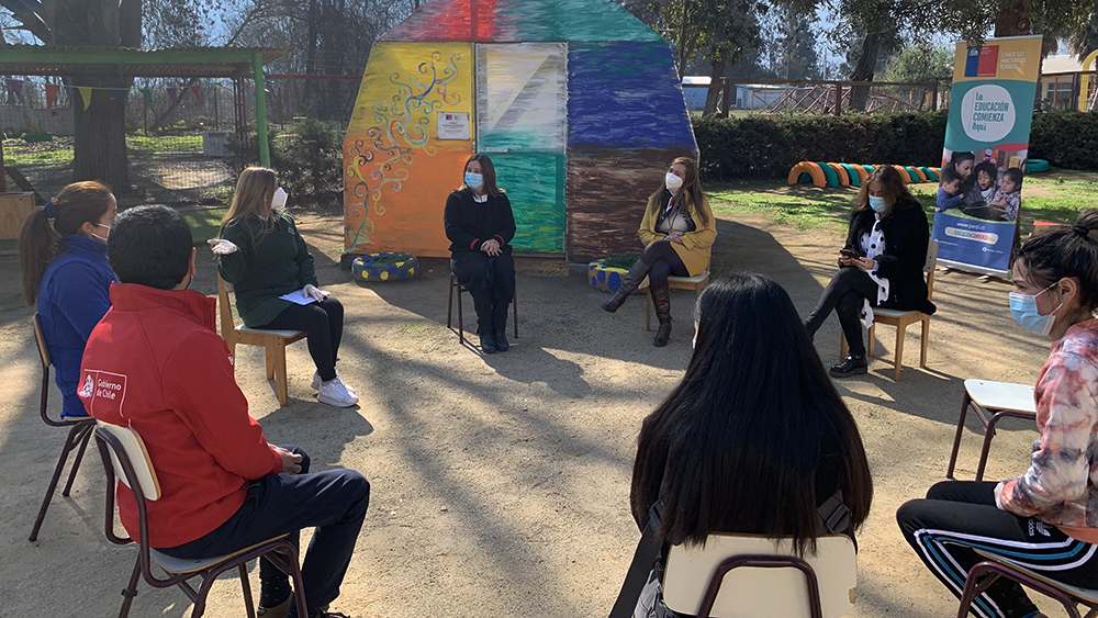 Subsecretaria de Educación Parvularia visita jardines infantiles Junji en zonas rurales