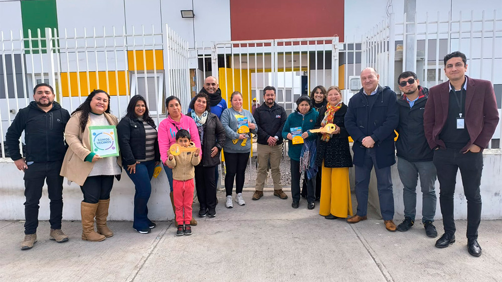 En la actividad participaron representantes de la Junta de Vecinos Rio del Valle de la Villa Ojanco de la comuna, además, del director regional de JUNJI Atacama, Agustín Moreno y la concejala Magaly Cortés.