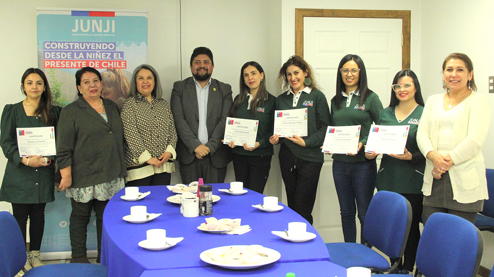 Educadoras de la JUNJI Magallanes fueron reconocidas en evaluación de desempeño